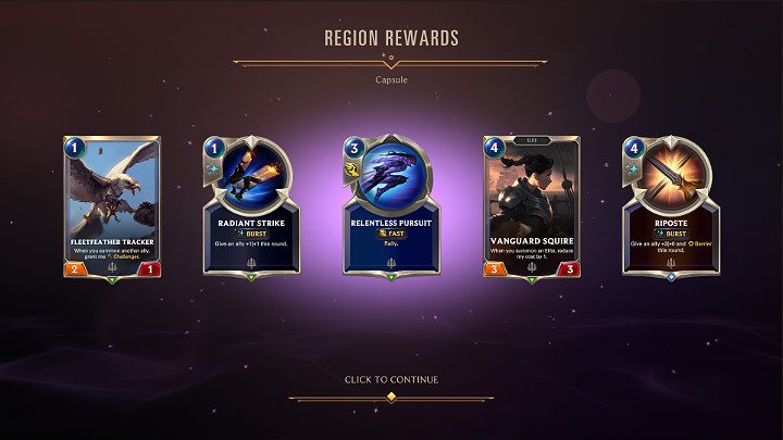 Wśród sposobów na zdobycie dodatkowych punktów doświadczenia i nagród można wymienić: zadania codzienne, Skarbce, postępy Regionów, a także tryb Ekspedycji - System progresji konta w Legends of Runeterra - Legends of Runeterra - poradnik do gry