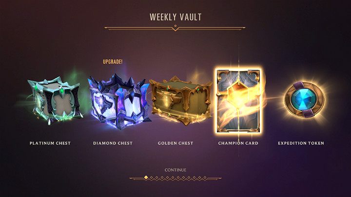 Skarbiec w grze Legends of Runeterra to dodatkowy sposób na zdobycie fantastycznych nagród - System progresji konta w Legends of Runeterra - Legends of Runeterra - poradnik do gry