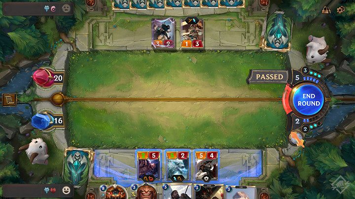 Twoja Tura kończy się w momencie zagrania jednostki lub zaklęcia po czym przeciwnik ma czas na swój ruch - Tury i rundy w Legends of Runeterra - Legends of Runeterra - poradnik do gry