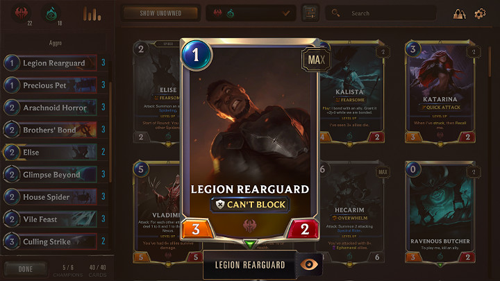 Prezentowana talia Noxus & Shadow Isles posiada możliwość doboru dodatkowych kart, jak i świetne zaklęcia, które w znacznym stopniu utrudnią przeciwnikowi rozgrywkę - Noxus & Shadow Isles | Najlepsze tanie talie na start | Legends of Runeterra - Legends of Runeterra - poradnik do gry