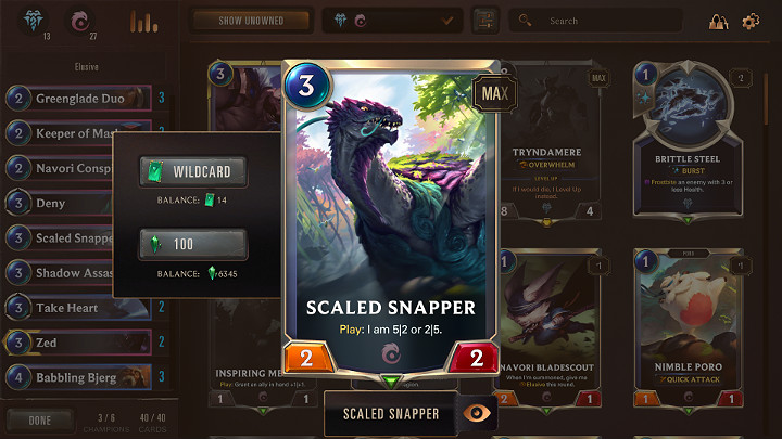 Ofensywa to najmocniejsza strona prezentowanej talii - Freljord & Ionia | Najlepsze tanie talie na start | Legends of Runeterra - Legends of Runeterra - poradnik do gry