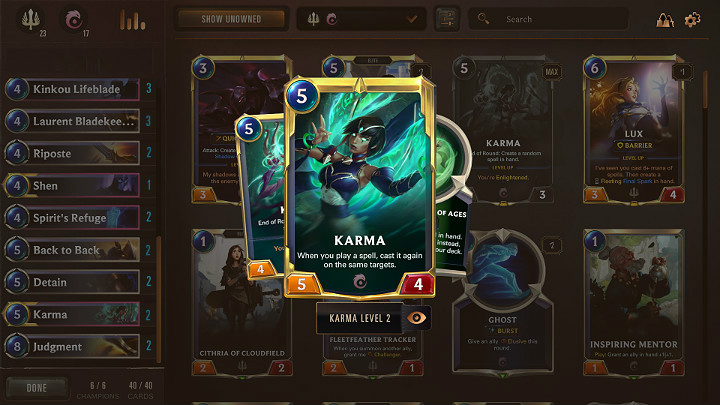 Shen to jeden z Bohaterów walczących po stronie Regionu Ionia - Demacia & Ionia | Najlepsze talie | Legends of Runeterra - Legends of Runeterra - poradnik do gry