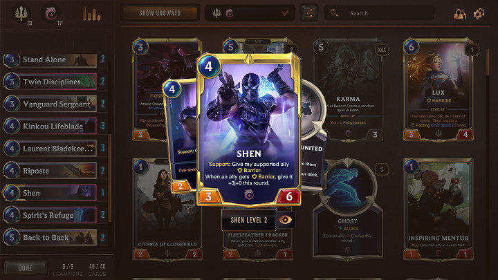 Każdy pojedynek zaczyna się fazą tzw - Demacia & Ionia | Najlepsze talie | Legends of Runeterra - Legends of Runeterra - poradnik do gry