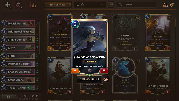 Prezentowana talia zalicza się do kategorii kontrolnej więc niezwykle dobrze radzi sobie w defensywie - Demacia & Ionia | Najlepsze talie | Legends of Runeterra - Legends of Runeterra - poradnik do gry