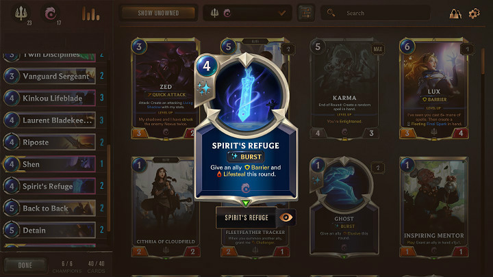 Prezentowana talia bazuje na wykorzystaniu zdolności specjalnej Fiory - jest to Twoje główne win condition (warunek wygranej) - Demacia & Ionia | Najlepsze talie | Legends of Runeterra - Legends of Runeterra - poradnik do gry