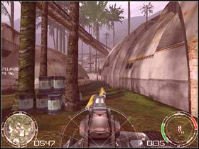 Jadąc w stronę wyjścia likwidujemy strażników - [Misja 10] Magazyny - cz.5 | Chrome - Chrome - poradnik do gry