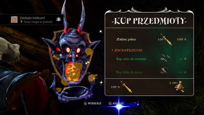 Rodzaj trofeum: brązowe - Trofea | MediEvil - MediEvil - poradnik do gry