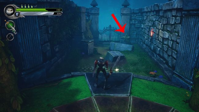 Druga jest w labiryncie, przy pierwszym rozwidleniu idźcie w prawo - Teren szpitala dla obłąkanych | Opis przejścia MediEvil - MediEvil - poradnik do gry