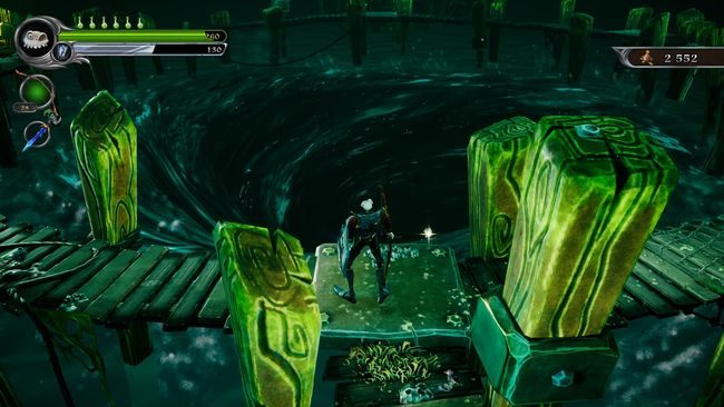 W ruinach za nim jest jeszcze niedostępny Kielich, ale za chwilę po niego wrócicie - Jezioro | Opis przejścia MediEvil - MediEvil - poradnik do gry