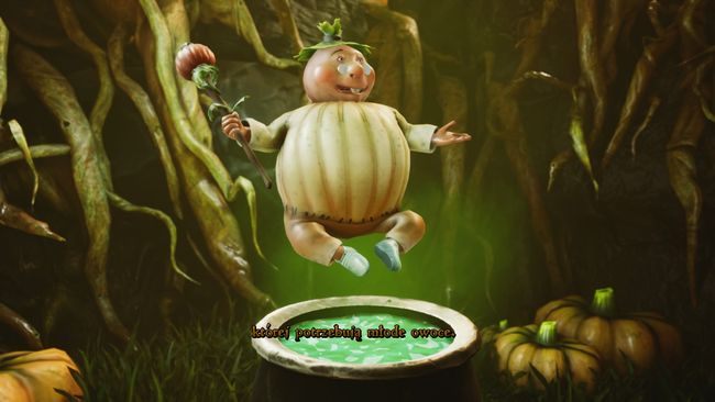 Oczyśćcie cały teren z pozostałych worków i dyń, ale NIE UDERZAJCIE w skrzynie z czaszkami, bo one dużo bardziej pomogą podczas walki z bossem - Dyniowy wąż | Opis przejścia MediEvil - MediEvil - poradnik do gry