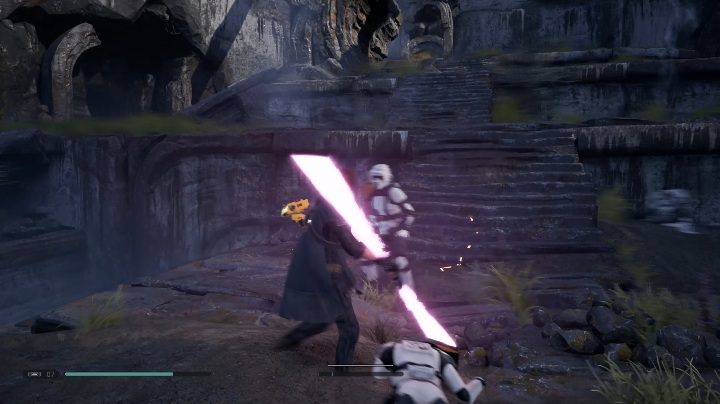 Pamiętaj, że rozpoczętego ataku nie można już anulować - Walka w Jedi Upadły Zakon / Fallen Order - Star Wars Jedi Fallen Order - poradnik do gry