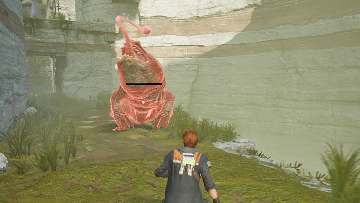 Po tym jak przystąpisz do starcia z ropuchą staraj się jej nie atakować - Cięty język | Trofeum Jedi Upadły Zakon / Fallen Order - Star Wars Jedi Fallen Order - poradnik do gry