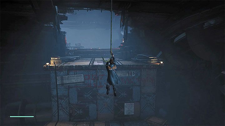 Etap na złomowisku ma bardzo liniowy przebieg - Prolog (Wysypisko) - solucja Jedi Upadły zakon / Fallen Order - Star Wars Jedi Fallen Order - poradnik do gry