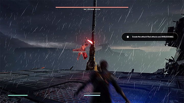 Pierwsza walka z Drugą Siostrą nie jest pełnoprawną konfrontacją z bossem, tzn - Prolog (Wysypisko) - solucja Jedi Upadły zakon / Fallen Order - Star Wars Jedi Fallen Order - poradnik do gry