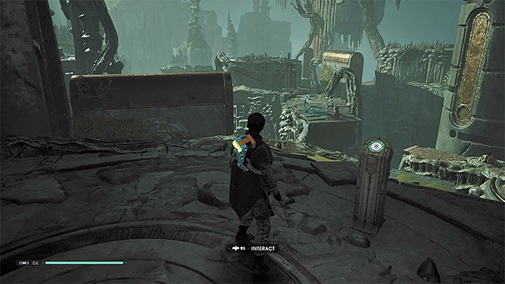 Skacz po małych półkach nad przepaścią i eliminuj nowych Szturmowców - Rozdział 3 Grobowiec Miktrulla - solucja Jedi Upadły zakon / Fallen Order - Star Wars Jedi Fallen Order - poradnik do gry