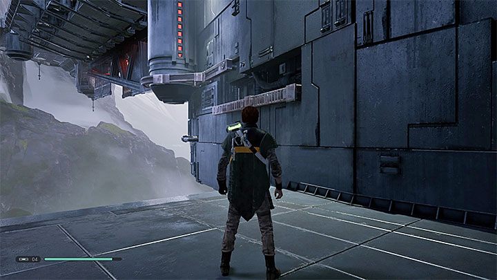 Docelowo musisz dotrzeć do platformy sąsiadującej z przepaścią - Rozdział 3 Powrót na Zeffo - solucja Jedi Upadły zakon / Fallen Order - Star Wars Jedi Fallen Order - poradnik do gry
