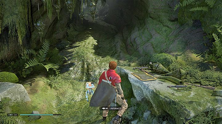 Rozpoczniesz w miejscu, do którego głównego bohatera przetransportował wielki ptak Shyyyo (lokacja Chieftains Canopy) - Rozdział 4 Dziewiąta Siostra i opuszczenie Kashyyyk - solucja Jedi Upadły zakon - Star Wars Jedi Fallen Order - poradnik do gry