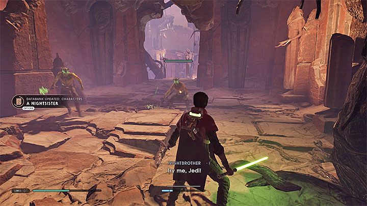 W nowym pomieszczeniu załączy się cut-scenka - Rozdział 5 Dathomir - solucja Jedi Upadły zakon / Fallen Order - Star Wars Jedi Fallen Order - poradnik do gry