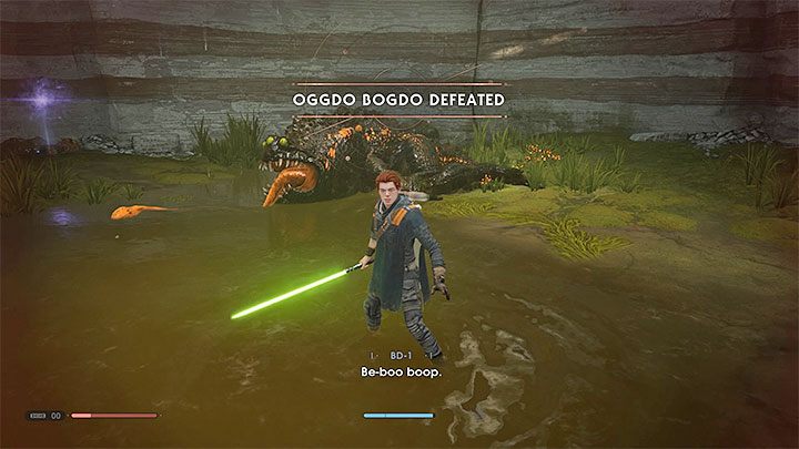 W przypadku Oggdo Bogdo nie musisz bardzo długo czekać z ponowieniem próby wyeliminowania bossa - Dlaczego nie mogę pokonać ropuchy Oggdo Bogdo w Jedi Upadły Zakon? - Star Wars Jedi Fallen Order - poradnik do gry