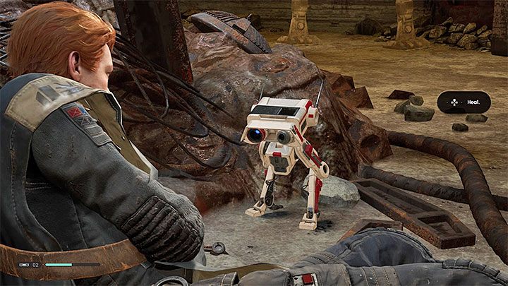 Dla przypomnienia droid BD-1 dysponuje umiejętnością pozwalającą na regenerację utraconych przez Cala punktów zdrowia - Jak zwiększyć liczbę regeneracji przez droida w Jedi Upadły Zakon? - Star Wars Jedi Fallen Order - poradnik do gry