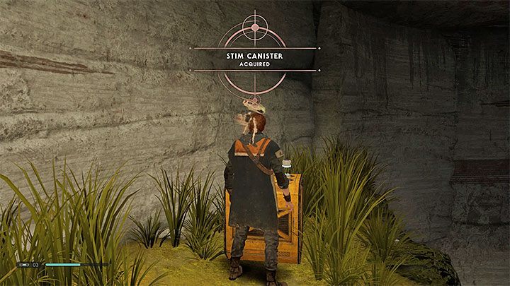Druga grupa unikalnych skarbów to kanistry Stim Canister - Jak wyleczyć bohatera w Jedi Upadły Zakon? - Star Wars Jedi Fallen Order - poradnik do gry