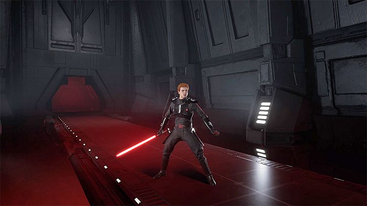 W grze nie można korzystać z czerwonego miecza świetlnego - Czy można przejść na ciemną stronę Mocy w Jedi Upadły Zakon? - Star Wars Jedi Fallen Order - poradnik do gry