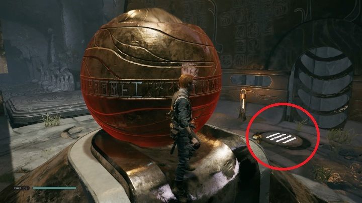 Aby uruchomić windę, która zaprowadzi Cię do grobowca musisz uruchomić mechanizm - Tomb of Eilram | Grobowce w Jedi Upadły zakon / Fallen Order - Star Wars Jedi Fallen Order - poradnik do gry