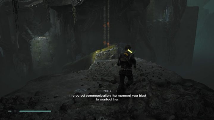 Twoim kolejnym krokiem powinno być zejście po ścianie, aż na niższy poziom - Tomb of Miktrull | Grobowce w Jedi Upadły zakon / Fallen Order - Star Wars Jedi Fallen Order - poradnik do gry