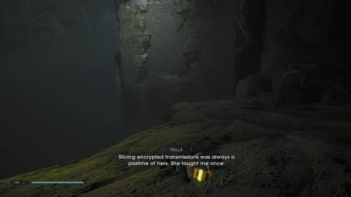 Aby dostać się dalej musisz wskoczyć na ścianę i wspiąć się po niej na wyższy poziom - Tomb of Miktrull | Grobowce w Jedi Upadły zakon / Fallen Order - Star Wars Jedi Fallen Order - poradnik do gry