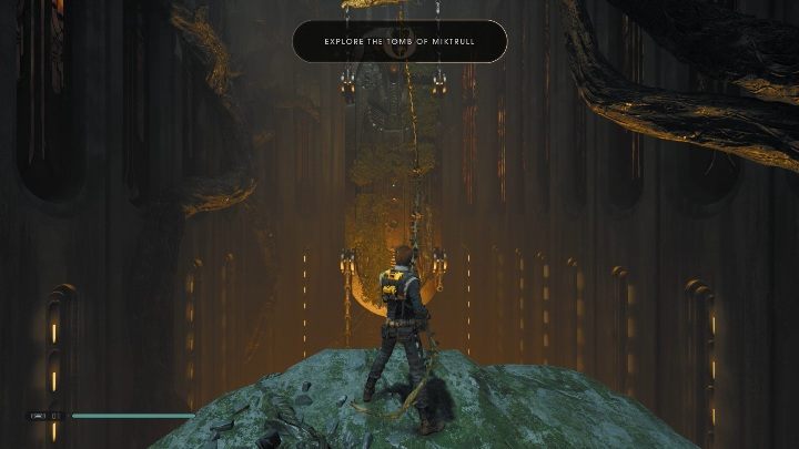 Od tego momentu możesz przyciągać do siebie konkretne przedmioty oraz przeciwników - Tomb of Miktrull | Grobowce w Jedi Upadły zakon / Fallen Order - Star Wars Jedi Fallen Order - poradnik do gry