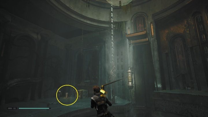 W trakcie dalszej eksploracji powrócisz do głównego pomieszczenia - Tomb of Miktrull | Grobowce w Jedi Upadły zakon / Fallen Order - Star Wars Jedi Fallen Order - poradnik do gry