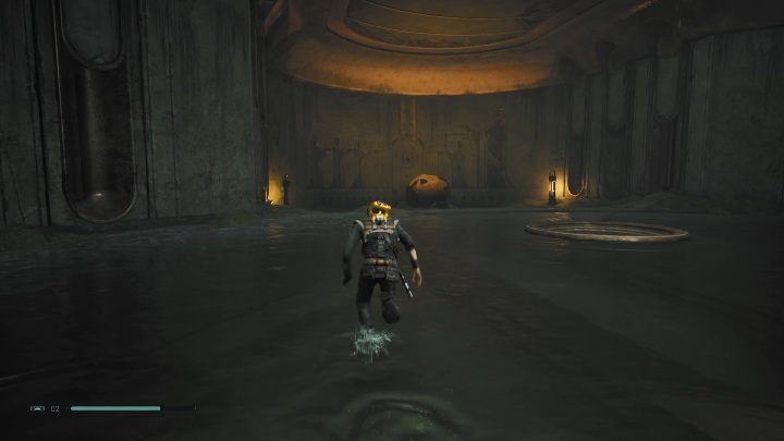 Twoim ostatnim zadaniem jest umieszczenie kulki w odpowiednim punkcie - Tomb of Miktrull | Grobowce w Jedi Upadły zakon / Fallen Order - Star Wars Jedi Fallen Order - poradnik do gry