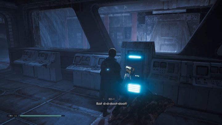 Na początku pozwól BD-1 otworzyć kolejne drzwi - Zagadka z elektrycznością - Bagono w Jedi Upadły Zakon / Fallen Order - Star Wars Jedi Fallen Order - poradnik do gry