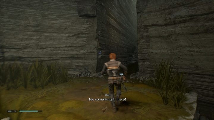 Wystarczy, że zbliżysz się do ściany, przy której znajduje się strome zbocze - Jak biegać po ścianach w Jedi Upadły Zakon? - Star Wars Jedi Fallen Order - poradnik do gry