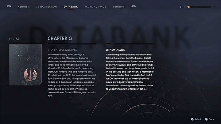 Istotną informacją jest to, że w Star Wars Jedi: Fallen Order zalicza się wyłącznie główne misje - Lista wszystkich misji w Star Wars Jedi Upadły zakon - Star Wars Jedi Fallen Order - poradnik do gry