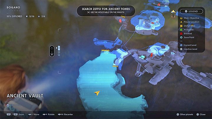 W grze nie ma strzałki na arenie, która wskazywałaby drogę do celu podróży - Porady na start w Jedi Upadły Zakon / Fallen Order - Star Wars Jedi Fallen Order - poradnik do gry