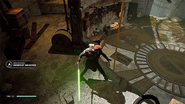 Skróty to nowe przejścia pomiędzy lokacjami, które możesz odblokowywać w trakcie ich eksploracji - Porady na start w Jedi Upadły Zakon / Fallen Order - Star Wars Jedi Fallen Order - poradnik do gry