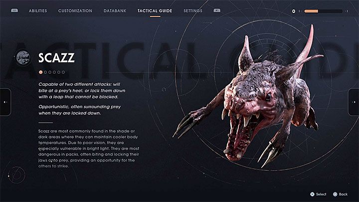 Pokonanego po raz pierwszy przeciwnika możesz zeskanować i jest to czynność, z której nie powinieneś nigdy rezygnować - Porady na start w Jedi Upadły Zakon / Fallen Order - Star Wars Jedi Fallen Order - poradnik do gry