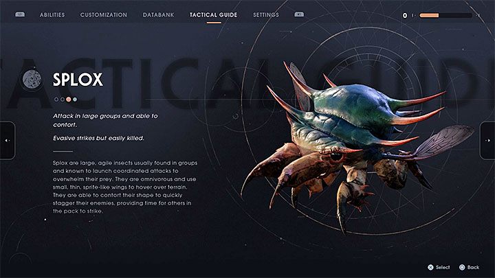 W poradniku taktycznym (Tactical Guide) (jedna z zakładek dziennika bohatera) pojawi się zawsze wpis o przeskanowanym przeciwniku i możesz też dzięki niemu śledzić swoje postępy - Lista trofeów | Jedi Upadły Zakon / Fallen Order - Star Wars Jedi Fallen Order - poradnik do gry