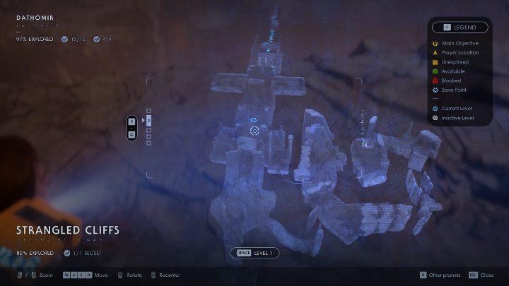 Mapa w Star Wars Jedi Upadły Zakon jest inna, niż w większości ówczesnych gier - Eksploracja w Jedi Upadły Zakon / Fallen Order - Star Wars Jedi Fallen Order - poradnik do gry