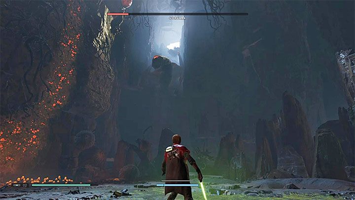 Gra nie pozwoli ci już teraz zabić Gorgary - Gorgara | Boss w Jedi Upadły Zakon / Fallen Order - Star Wars Jedi Fallen Order - poradnik do gry