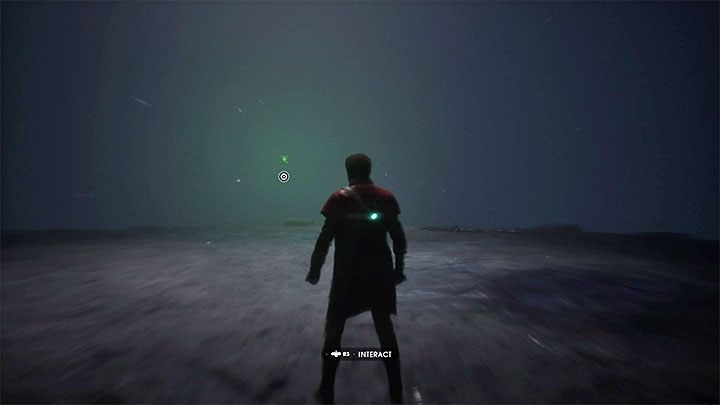 Załączy się mało interaktywna scena będąca wizualizacją walczenia z pokusą przejścia na ciemną stronę Mocy - Rozdział 6 Powrót na Bogano - solucja Jedi Upadły zakon - Star Wars Jedi Fallen Order - poradnik do gry