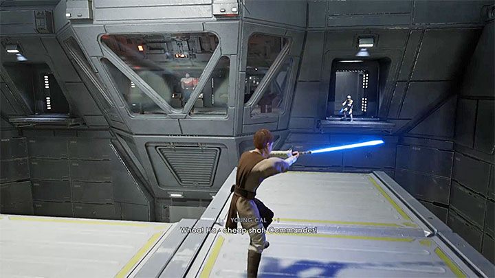 Udaj się w prawo i zaczekaj na pojawienie żołnierza z blasterem - Rozdział 5 Gorgara i Grobowiec Kujeta - solucja Jedi Upadły zakon / Fallen Order - Star Wars Jedi Fallen Order - poradnik do gry