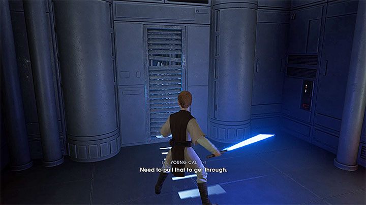 Po odzyskaniu kontroli nad Calem podróżuj liniowymi korytarzami - Rozdział 5 Gorgara i Grobowiec Kujeta - solucja Jedi Upadły zakon / Fallen Order - Star Wars Jedi Fallen Order - poradnik do gry