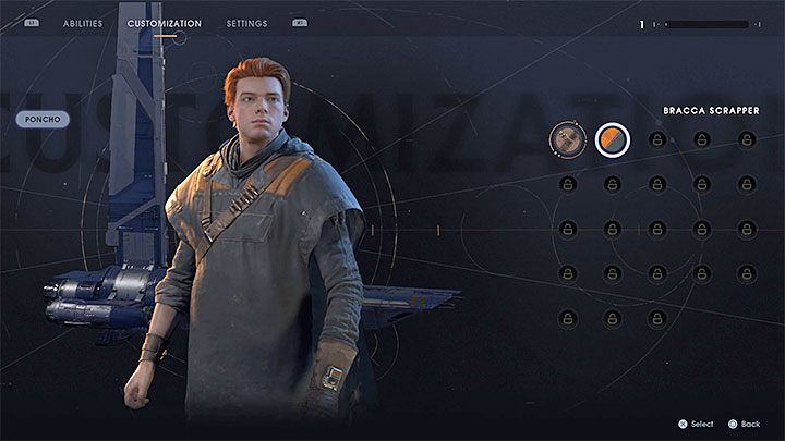 Gra nie pozwala zmienić wyglądu samego Cala, ale pozwala na zmianę wyglądu jego stroju - Czy można zmieniać wygląd głównego bohatera w Jedi Upadły Zakon? - Star Wars Jedi Fallen Order - poradnik do gry