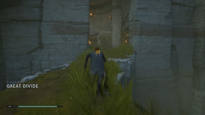 Idą dalej dotrzesz do Great Divide - Jak dostać się do Abandoned Workshop na planecie Bogano w Jedi Fallen Order? - Star Wars Jedi Fallen Order - poradnik do gry