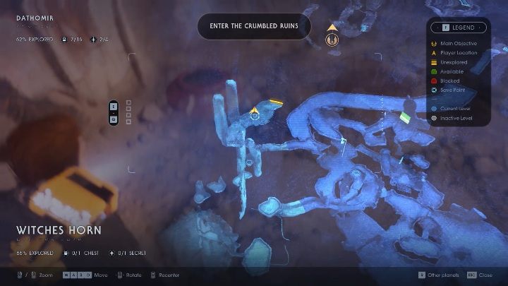 3 - Znajdźki w Dathomir | Sekrety w Jedi Upadły zakon / Fallen Order - Star Wars Jedi Fallen Order - poradnik do gry