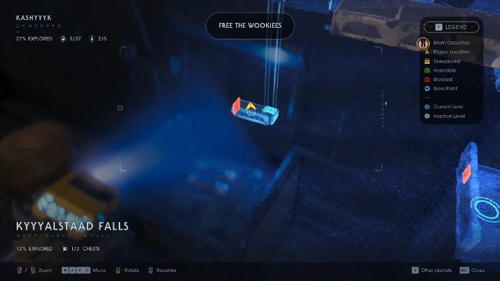 3 - Skrzynie w Kashyyk | Sekrety w Jedi Upadły zakon / Fallen Order - Star Wars Jedi Fallen Order - poradnik do gry