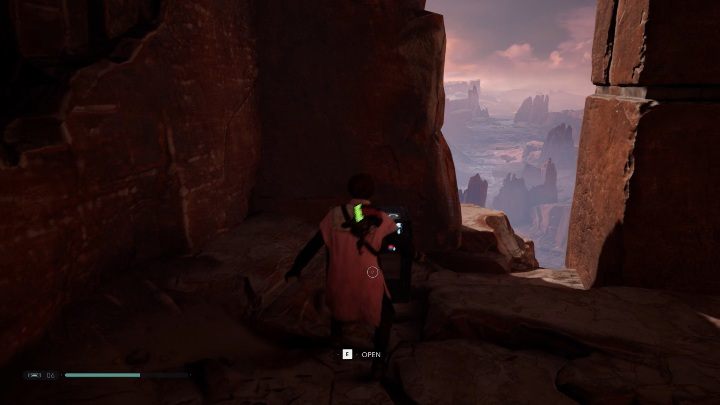 Część mapy: Upper Strangled Cliffs - Skrzynie w Dathomir | Sekrety w Jedi Upadły zakon / Fallen Order - Star Wars Jedi Fallen Order - poradnik do gry