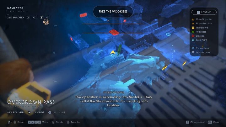 1 - Znajdźki w Kashyyk | Sekrety w Jedi Upadły zakon / Fallen Order - Star Wars Jedi Fallen Order - poradnik do gry